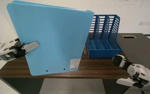 AgiBot World robot demonstration from the paper's S1 data figure